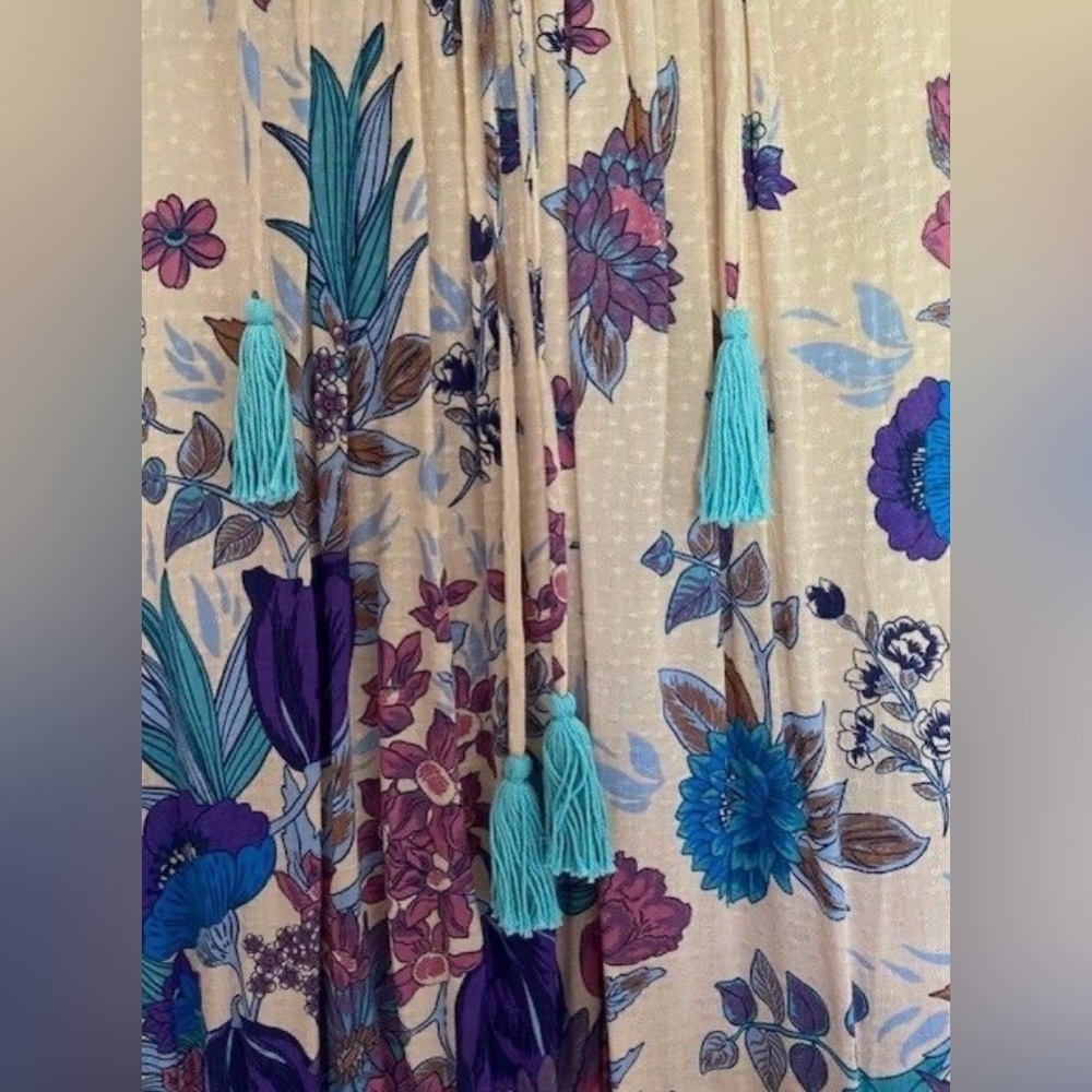 Spell Siren Song Boho Midi Dress, XS, VGUC! - Picture 5 of 11